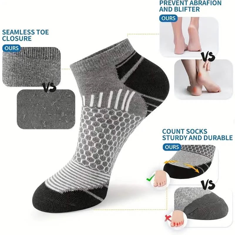 20-Pairs: Men's Outdoor Color Matching Low-Top Socks Men's Shoes & Accessories - DailySale