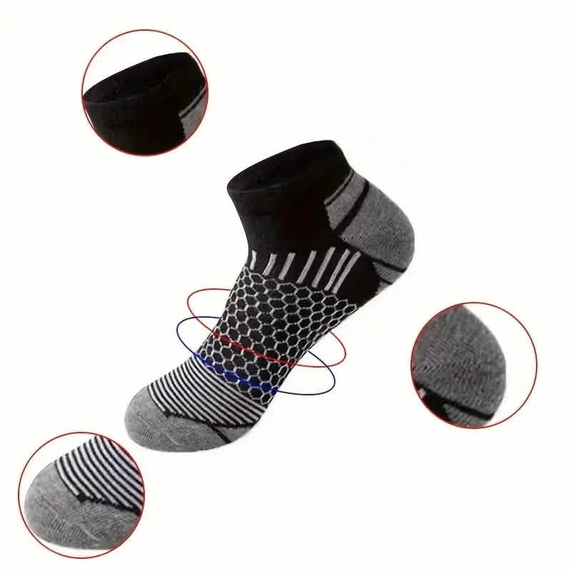 20-Pairs: Men's Outdoor Color Matching Low-Top Socks Men's Shoes & Accessories - DailySale
