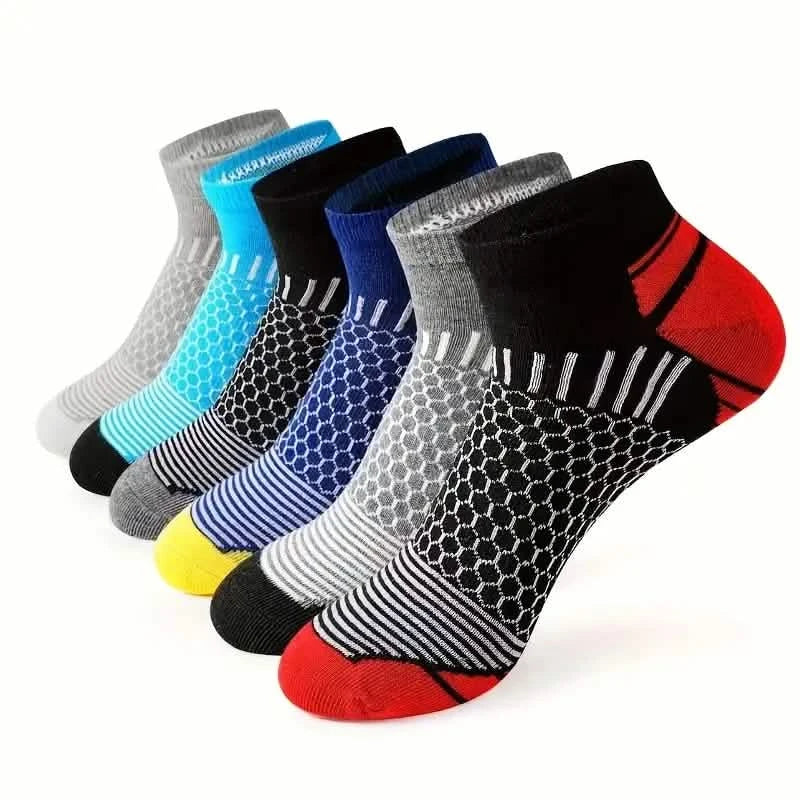 20-Pairs: Men's Outdoor Color Matching Low-Top Socks Men's Shoes & Accessories - DailySale