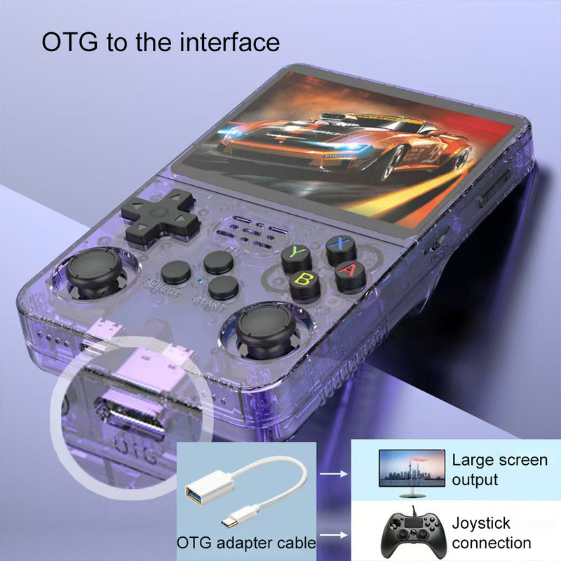 RetroRush Ultimate Retro Handheld Gaming Console – 128GB Pocket Arcade, Hi-Res Screen, 20k Games!