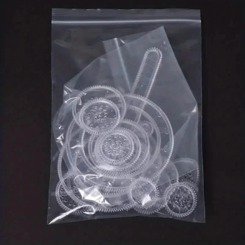 22-Pieces: Transparent Magic Template to Create Stunning Spiral Diagrams School, Office & Art Supplies - DailySale