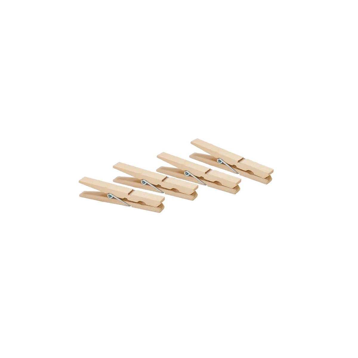 100 Pack of Wooden Clothespins
