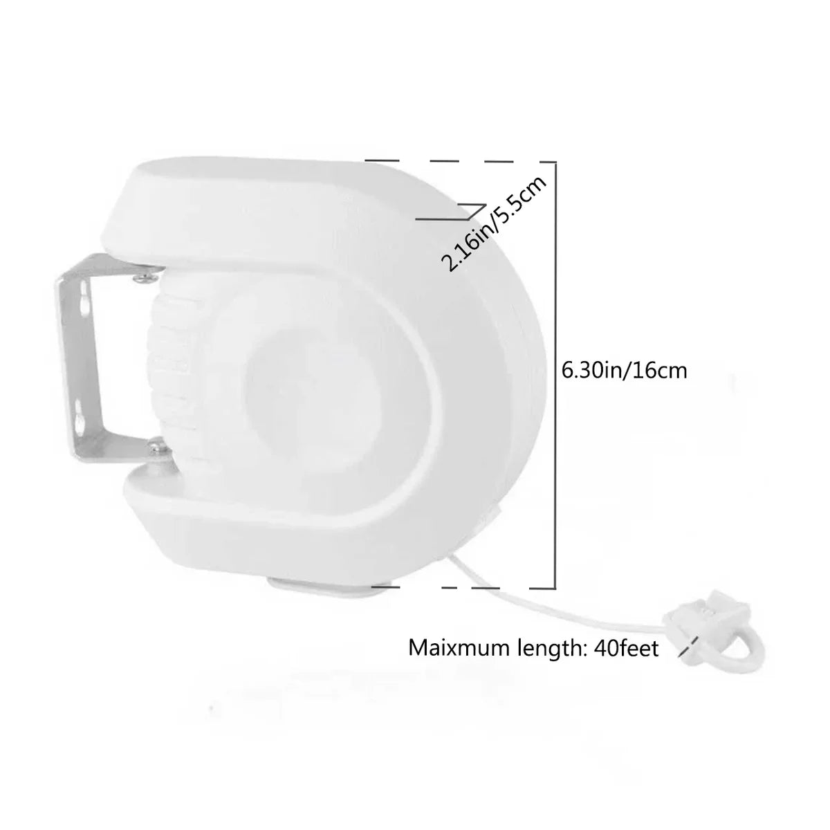 40 Foot Retractable Clothesline