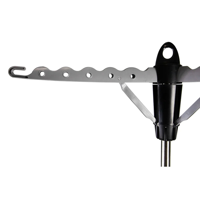 Silver Foldable Tripod Garment Drying Rack
