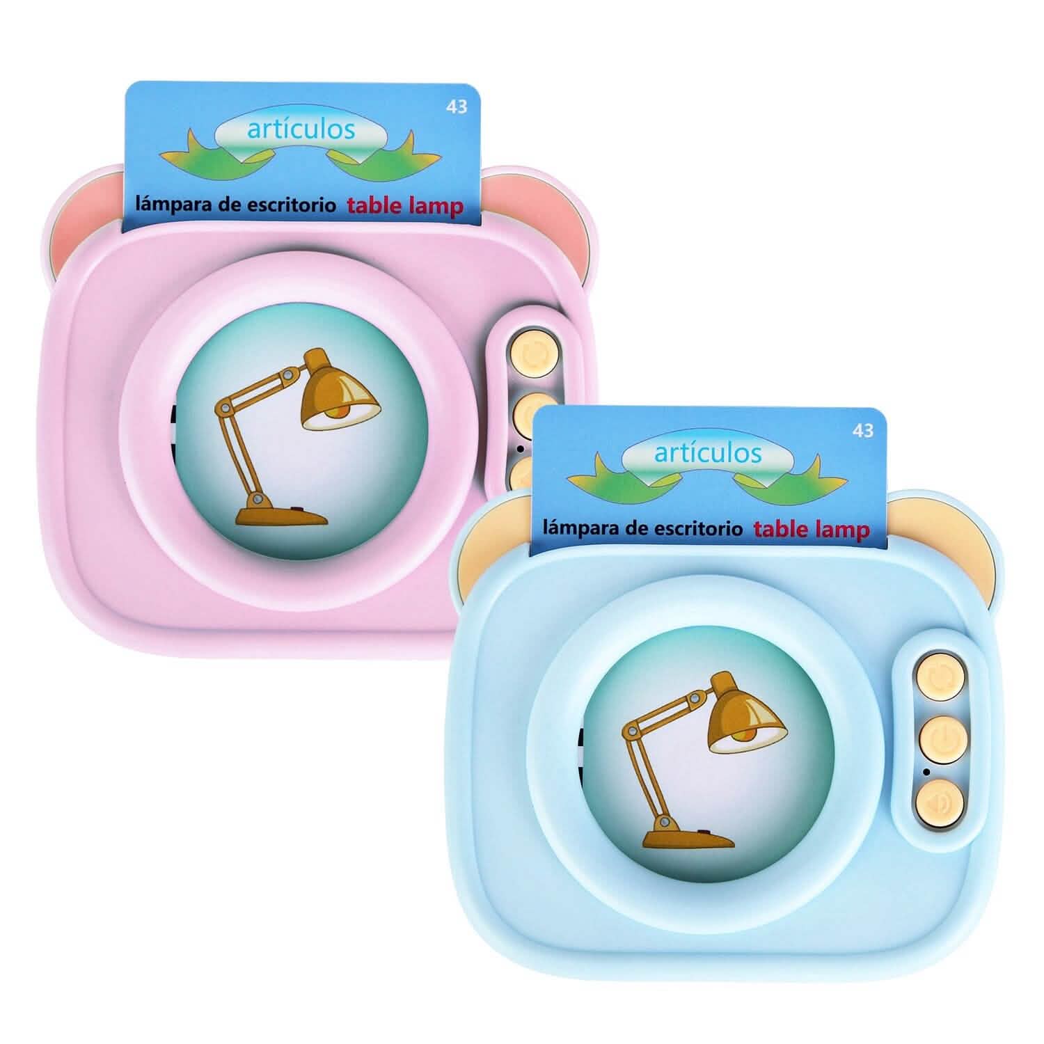 224 Sight Words Spanish and English Bilingual Talking Flash Cards Toys & Games - DailySale