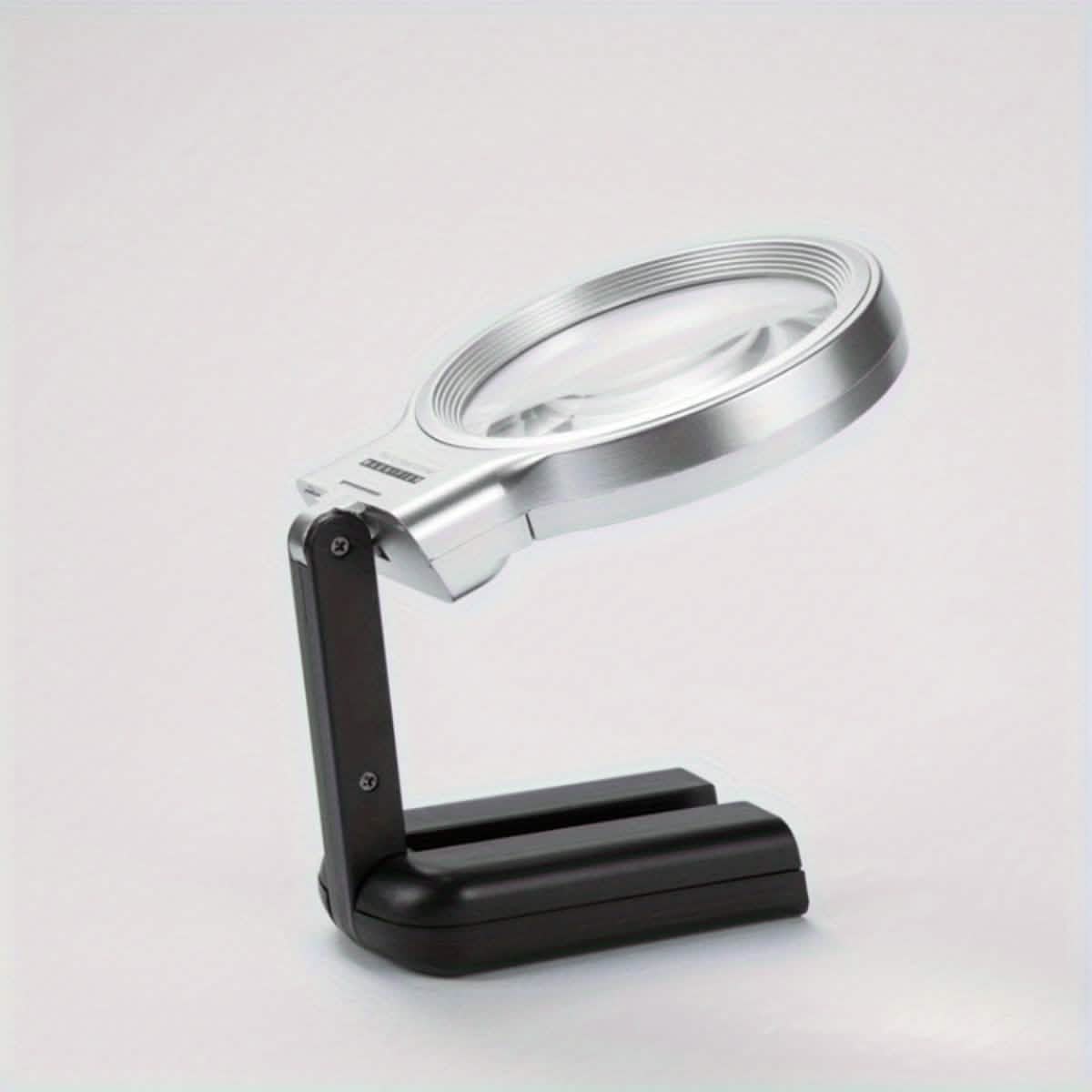 Foldable HD Multi-Power Magnifying Glass (Handheld & Desktop)