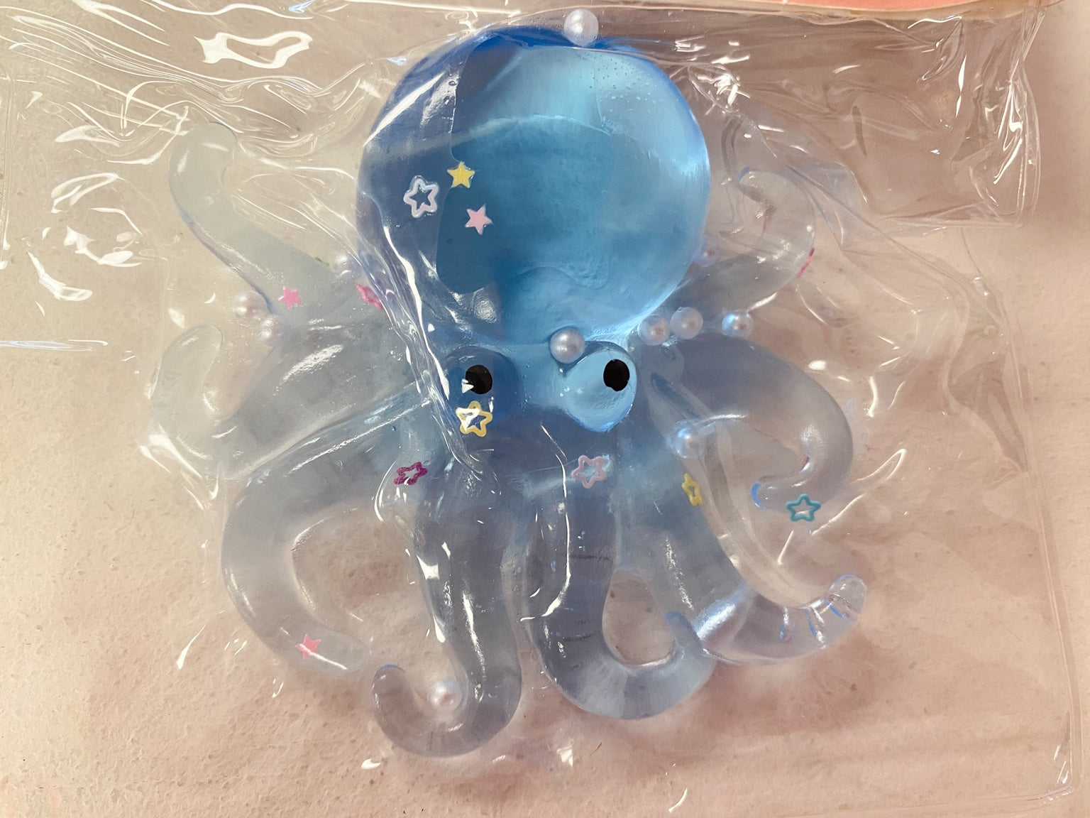 Jelly Octopus Squishy Fidget Toy | Soft Sensory Squishy for Kids