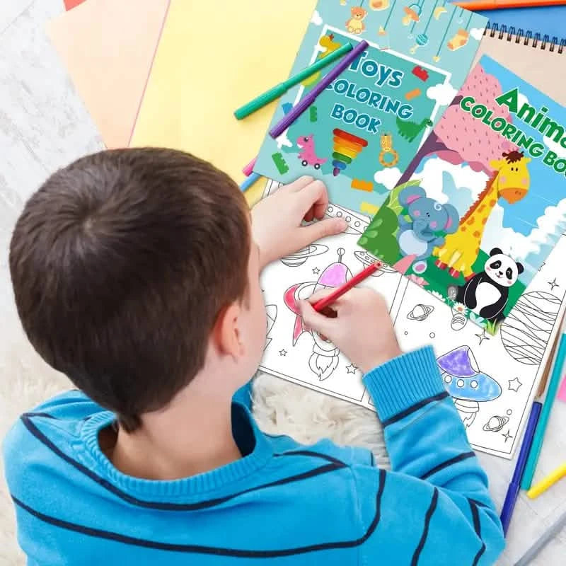 24-Pack: Small Coloring Books For Kids Ages 4-12 Arts & Crafts - DailySale