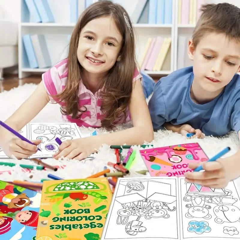 24-Pack: Small Coloring Books For Kids Ages 4-12 Arts & Crafts - DailySale