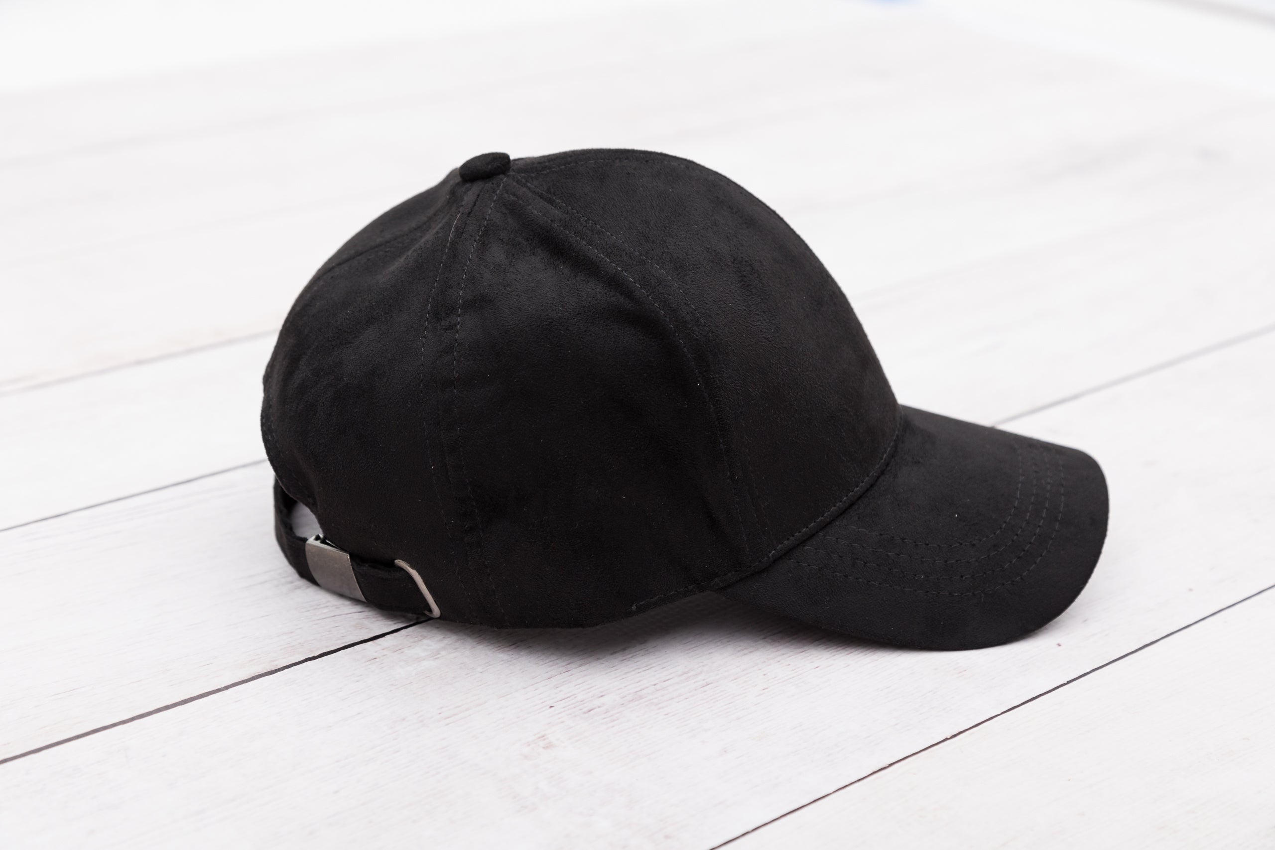 Suede Boyfriend Ball Cap