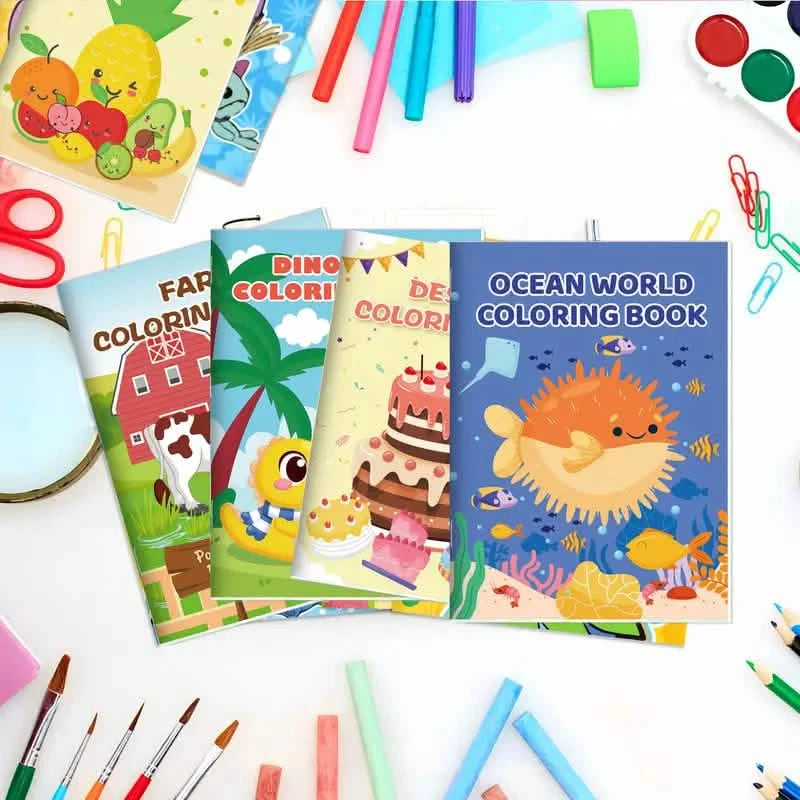 26-Pack: Coloring Books For Kids Ages 4-8, 8-12 Birthday Party Favors Gifts Arts & Crafts - DailySale
