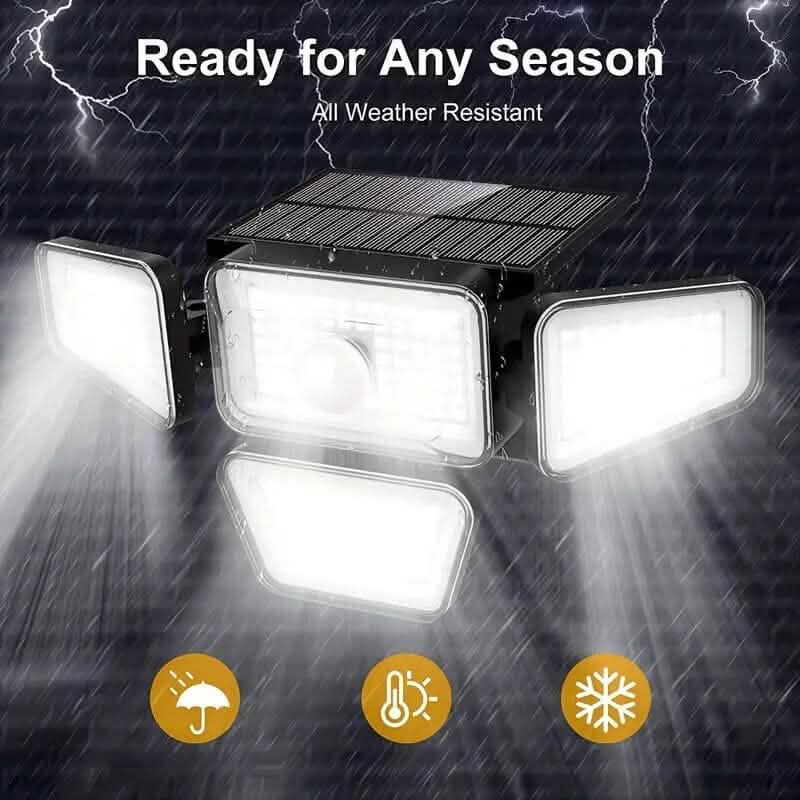 270 LED Solar Garden Outdoor Lights Outdoor Lighting - DailySale