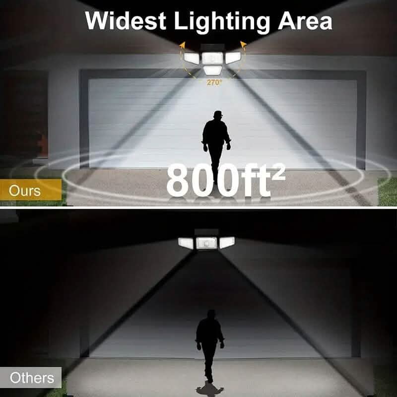 270 LED Solar Garden Outdoor Lights Outdoor Lighting - DailySale