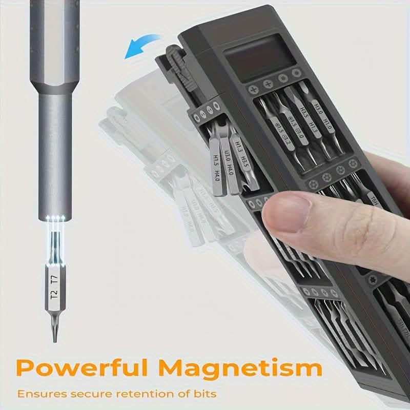 44-in-1 Magnetic Precision Screwdriver Set