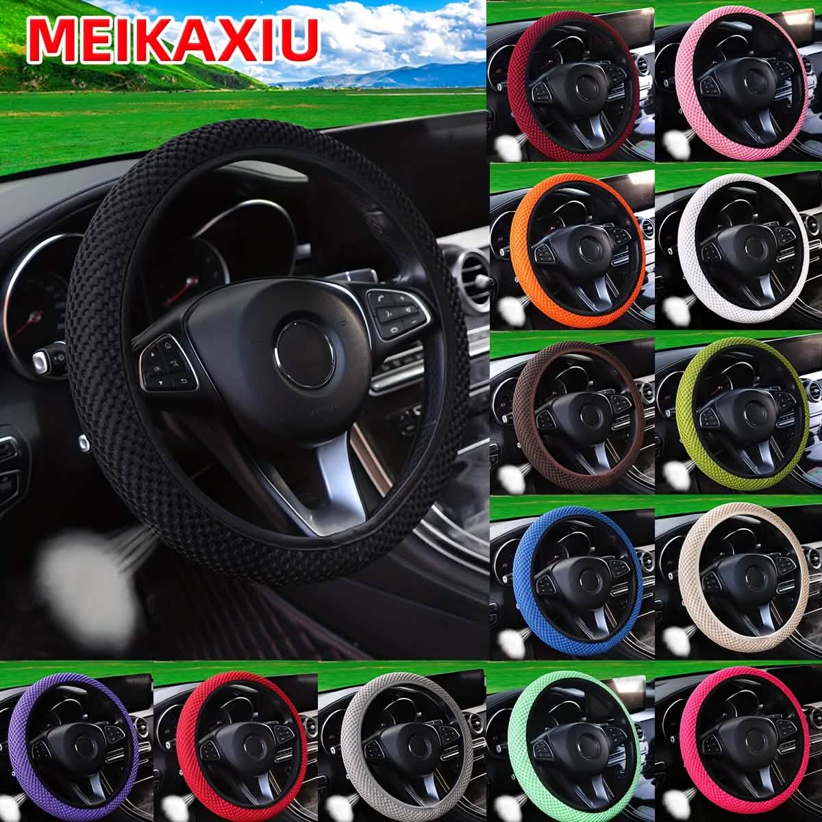 Breathable Comfortable Non-slip Mesh Steering Wheel Cover