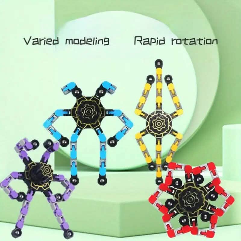 3-Pack: Fidget Toys Transformable Spinners Toys & Games - DailySale