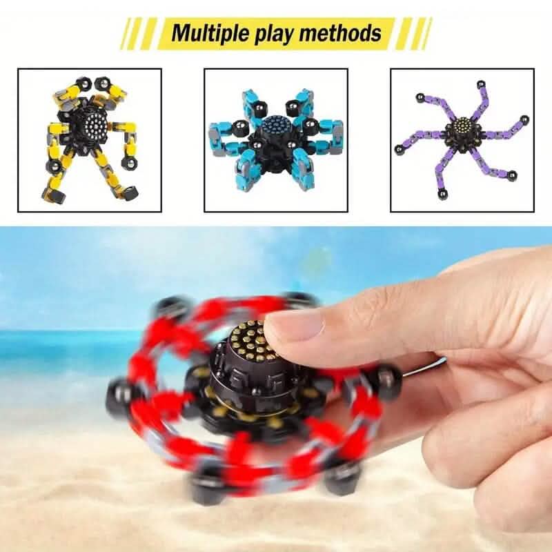 3-Pack: Fidget Toys Transformable Spinners Toys & Games - DailySale