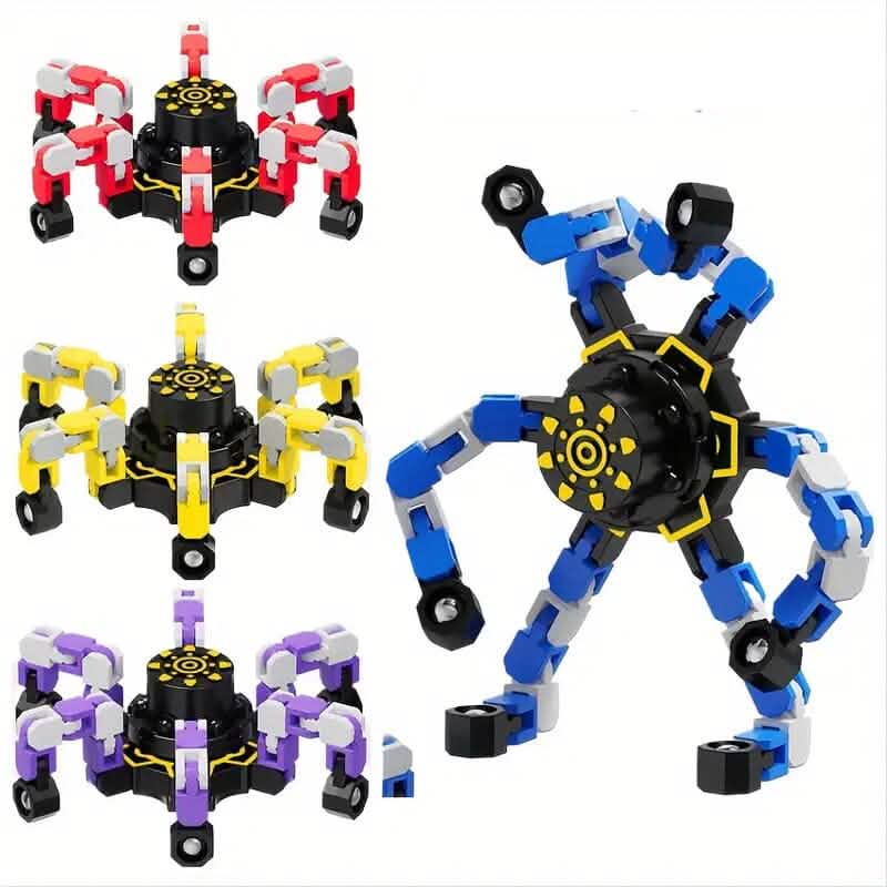3-Pack: Fidget Toys Transformable Spinners Toys & Games - DailySale