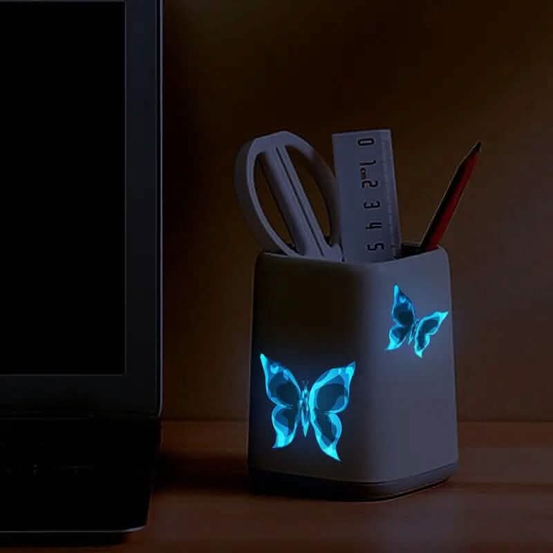 3-Pack: Glow In the Dark Butterfly Wall Stickers Furniture & Decor - DailySale