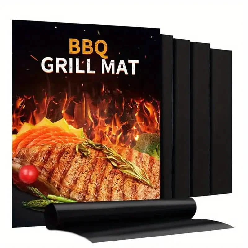 3-Pack: Non-Stick BBQ Grill Mesh Mats Kitchen Tools & Gadgets - DailySale