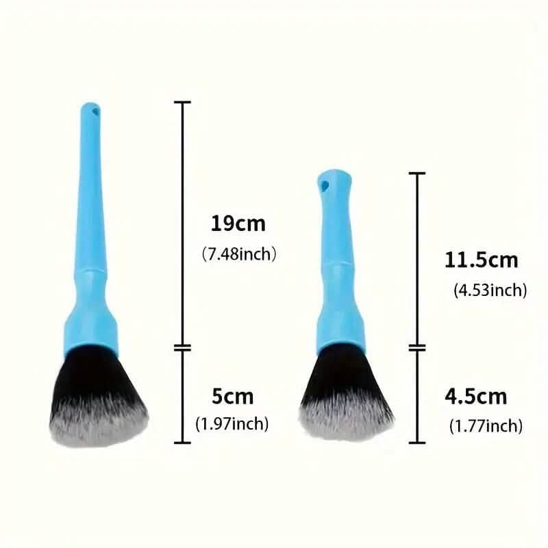 3-Pieces: Car Detailing Brush Set Automotive - DailySale