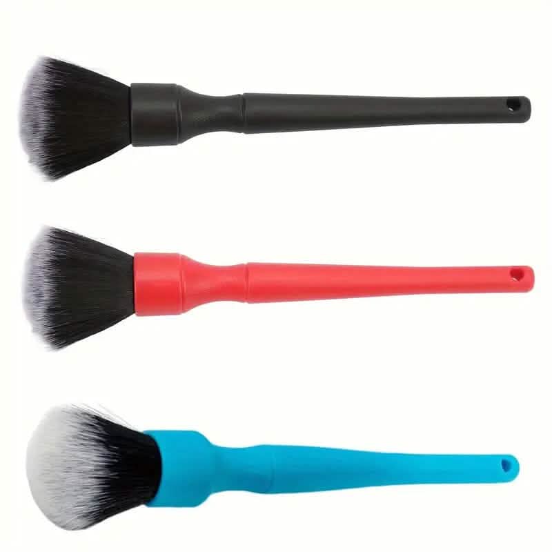 3-Pieces: Car Detailing Brush Set Automotive L - DailySale