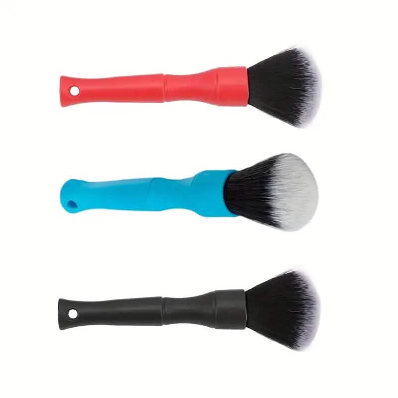 3-Pieces: Car Detailing Brush Set Automotive S - DailySale