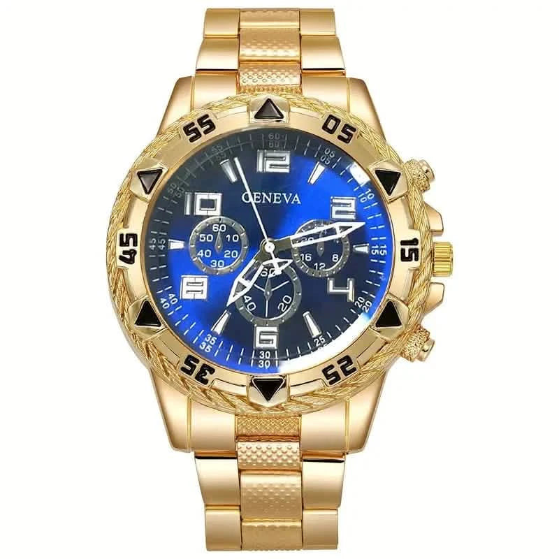 3-Pieces: Fashionable Men's Quartz Watch Set Watches - DailySale
