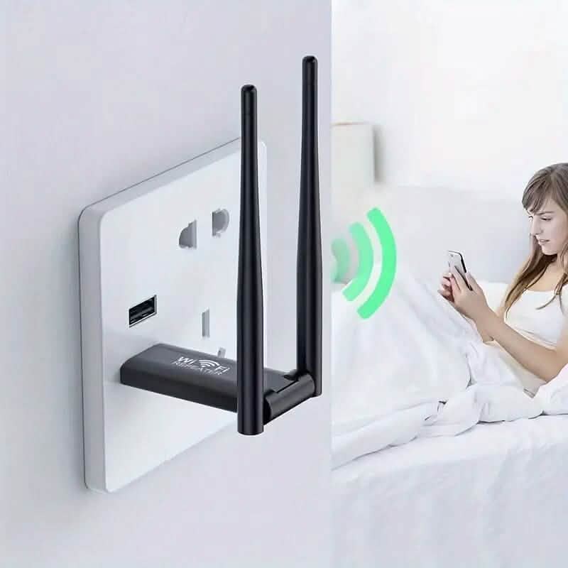 300Mbps 2.4G USB-Wireless Wifi Signal Amplifier Repeater Computer Accessories - DailySale