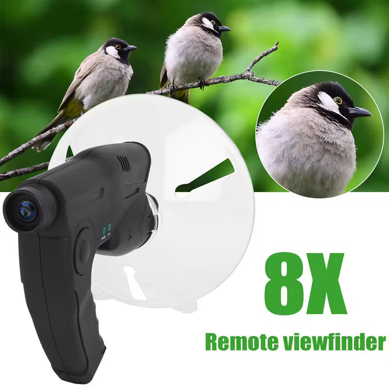 Bird Listening Device with 8x Zoom & Headphones