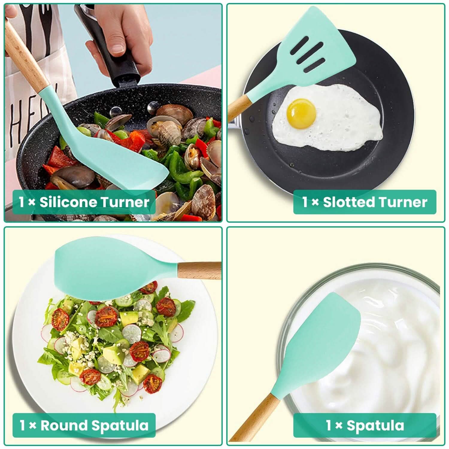 35-Pieces: Kitchen Cooking Utensils Set Kitchen Tools & Gadgets - DailySale