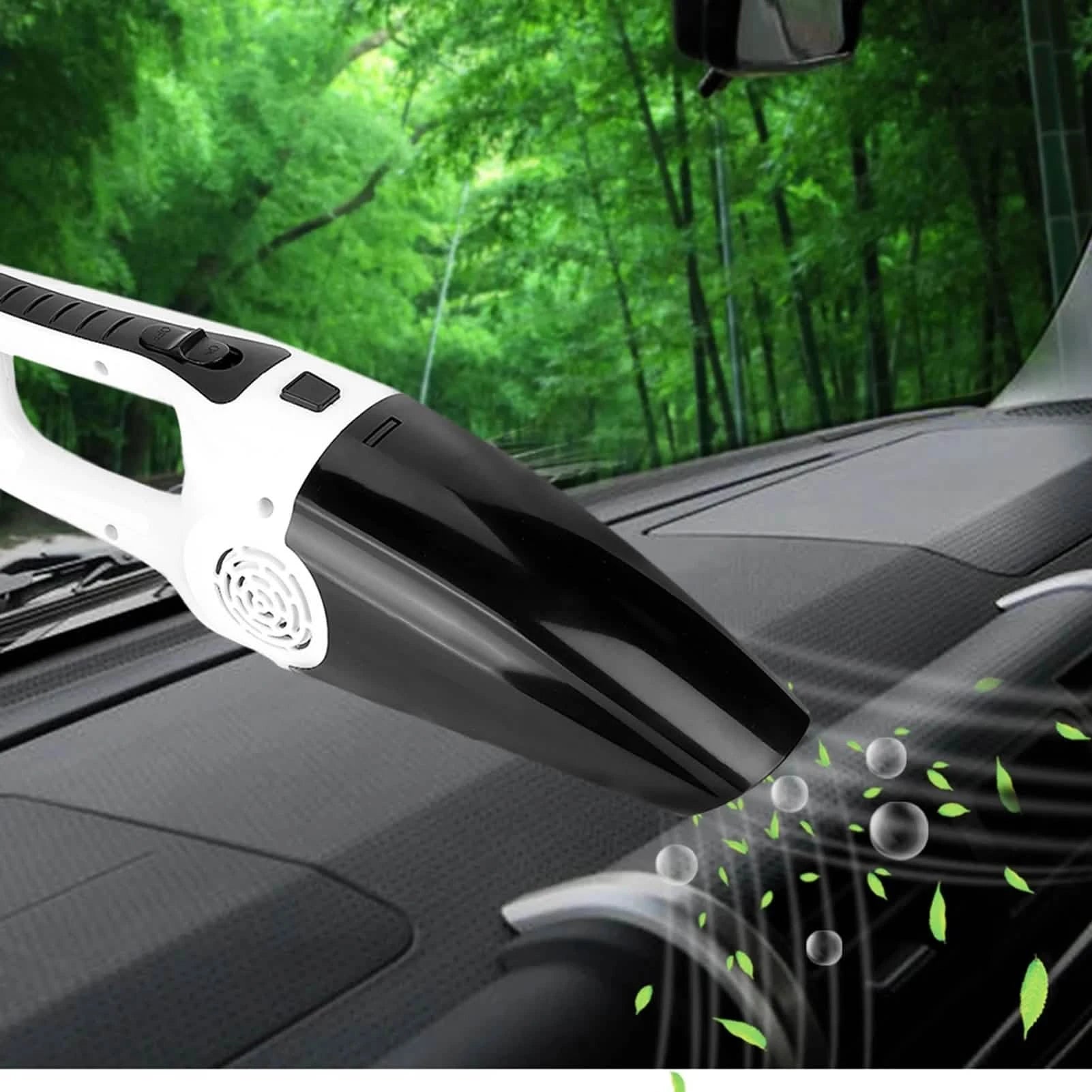 High-Power Car Vacuum Cleaner | Wet & Dry, Mini & Portable
