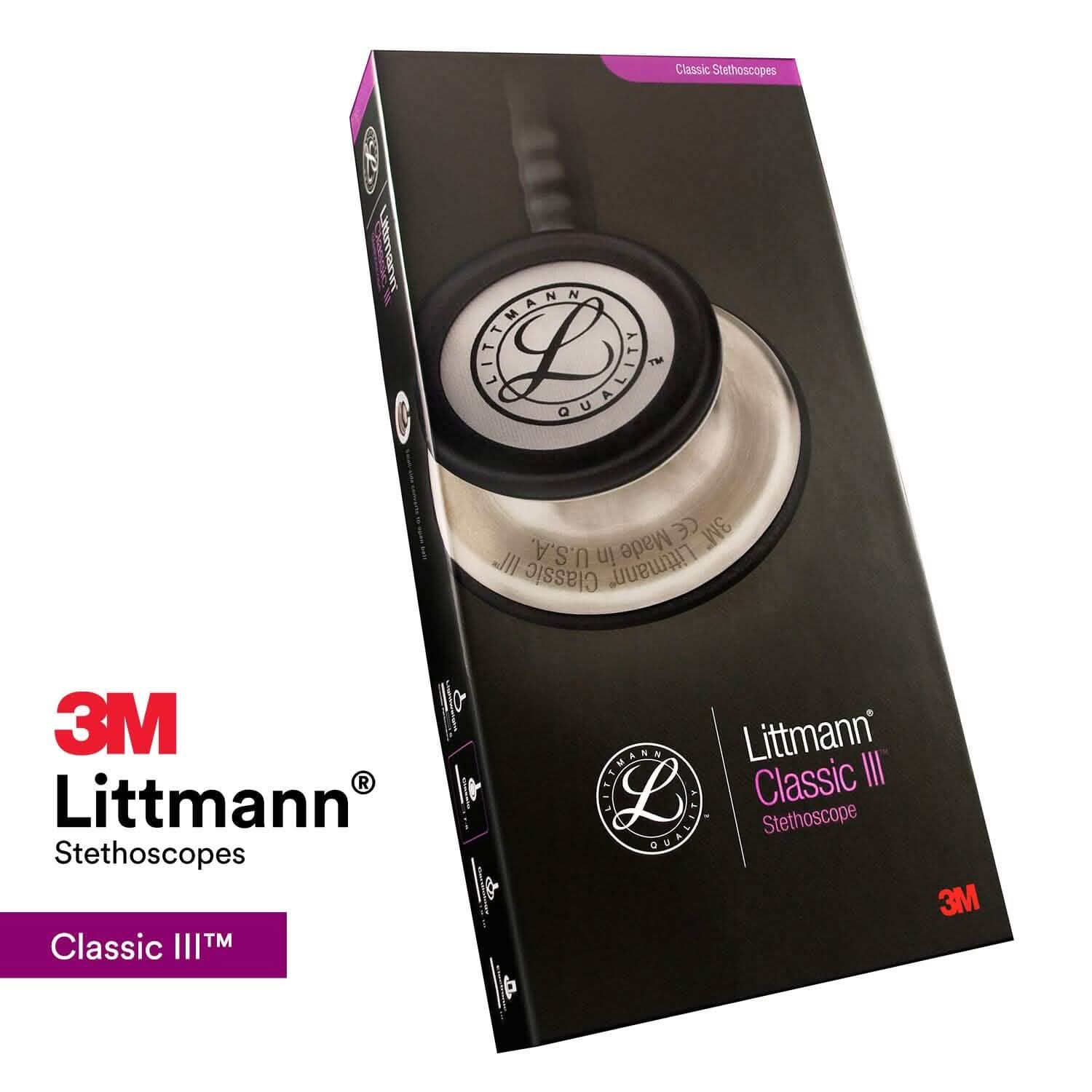 3M Littmann Classic III Monitoring Stethoscope (Refurbished) Wellness - DailySale
