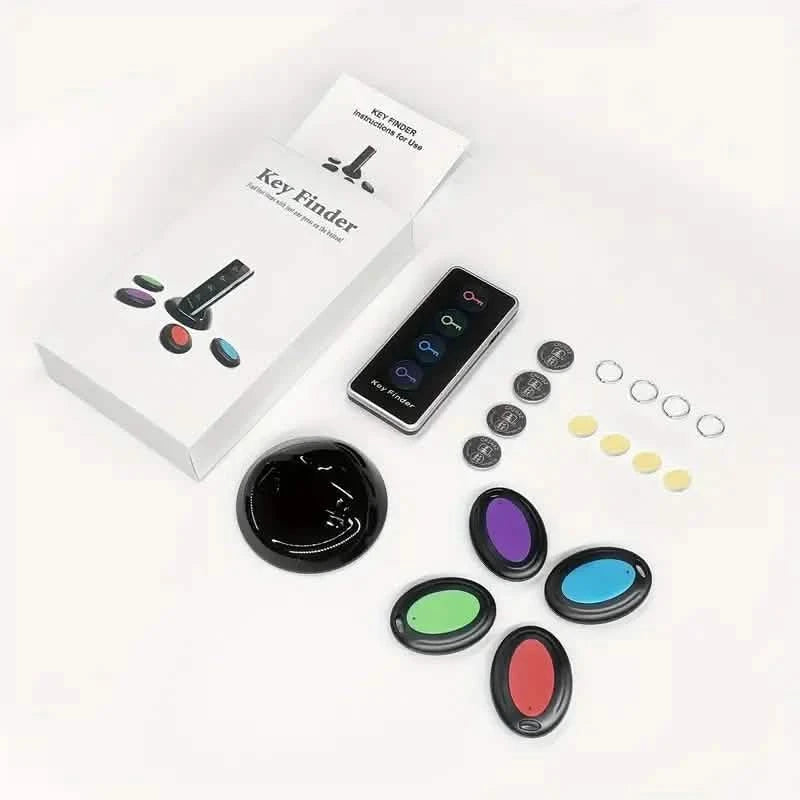 4-Key Finder with LED Flashlight: Locate Your Keys, Wallet, And Remote Control Effortlessly Everything Else - DailySale