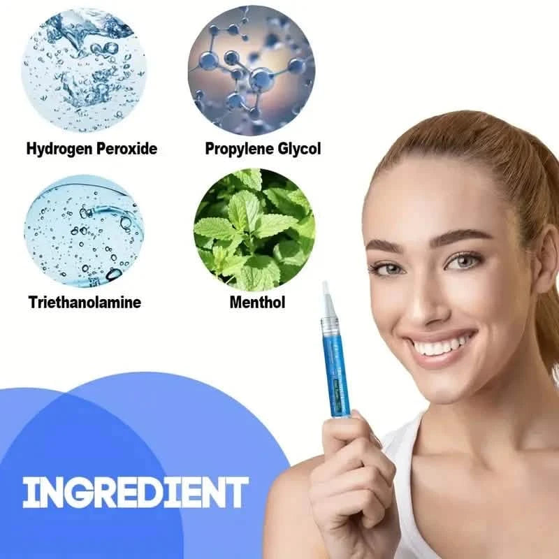 4-Pack: Bright White Mint Flavor 3Ml/0.1Fl Oz Teeth Whitening Gel Pen Beauty & Personal Care - DailySale