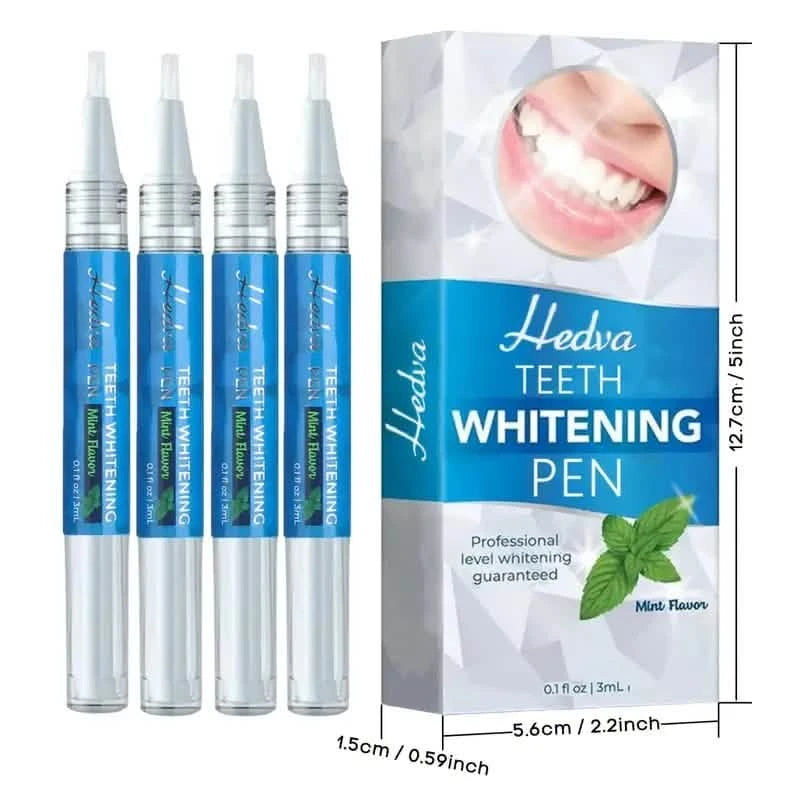 4-Pack: Bright White Mint Flavor 3Ml/0.1Fl Oz Teeth Whitening Gel Pen Beauty & Personal Care - DailySale