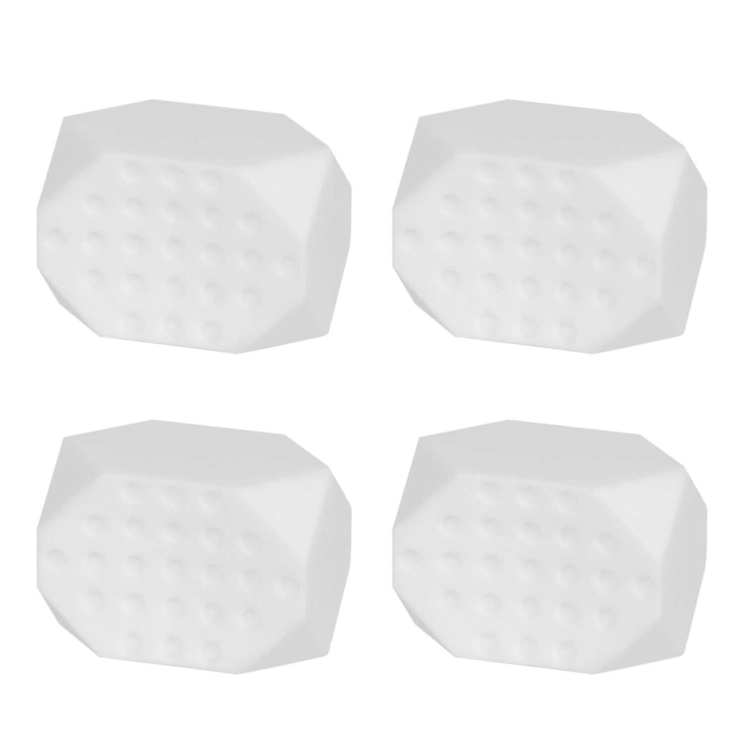 4-Pack: Jawline Exerciser with 3 Resistance Levels Wellness White - DailySale