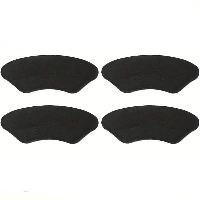 4-Pack: Self-Adhesive Heel Protectors Women's Shoes & Accessories Black - DailySale