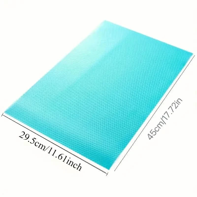 4-Piece Set: High-Quality Refrigerator Liners - Customizable Cabinet Mats Kitchen Tools & Gadgets - DailySale
