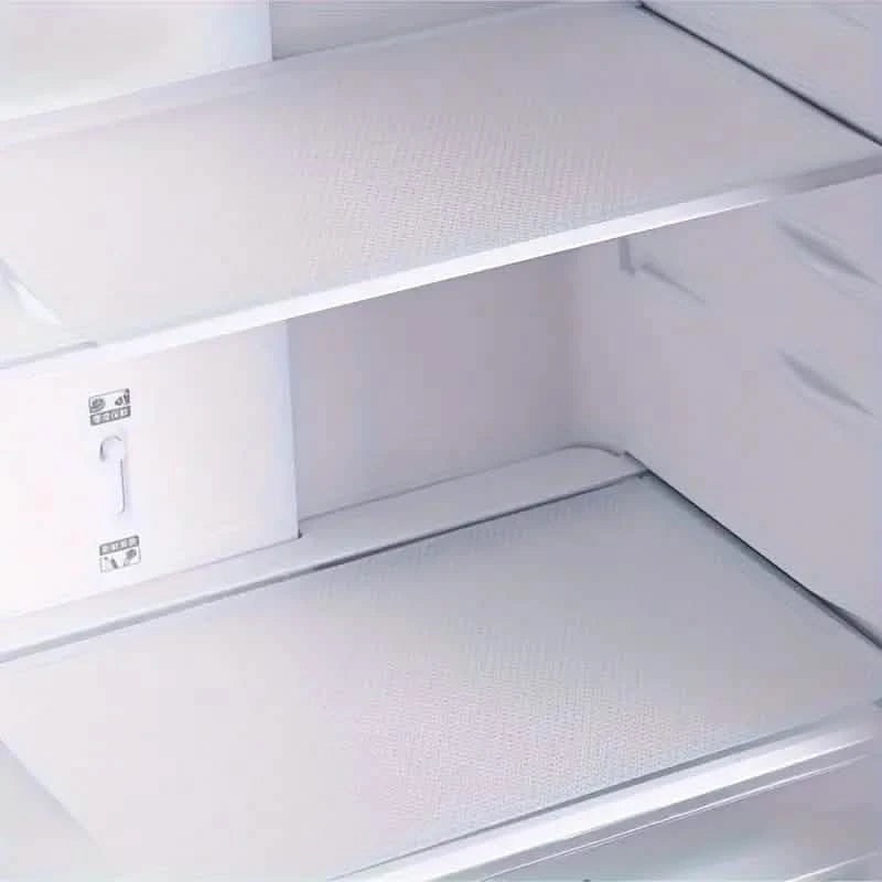 4-Piece Set: High-Quality Refrigerator Liners - Customizable Cabinet Mats Kitchen Tools & Gadgets White - DailySale