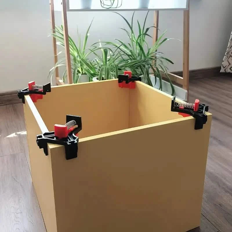 4-Piece Set: Precision 90 Degree Angle Clamps for Woodworking Home Improvement - DailySale