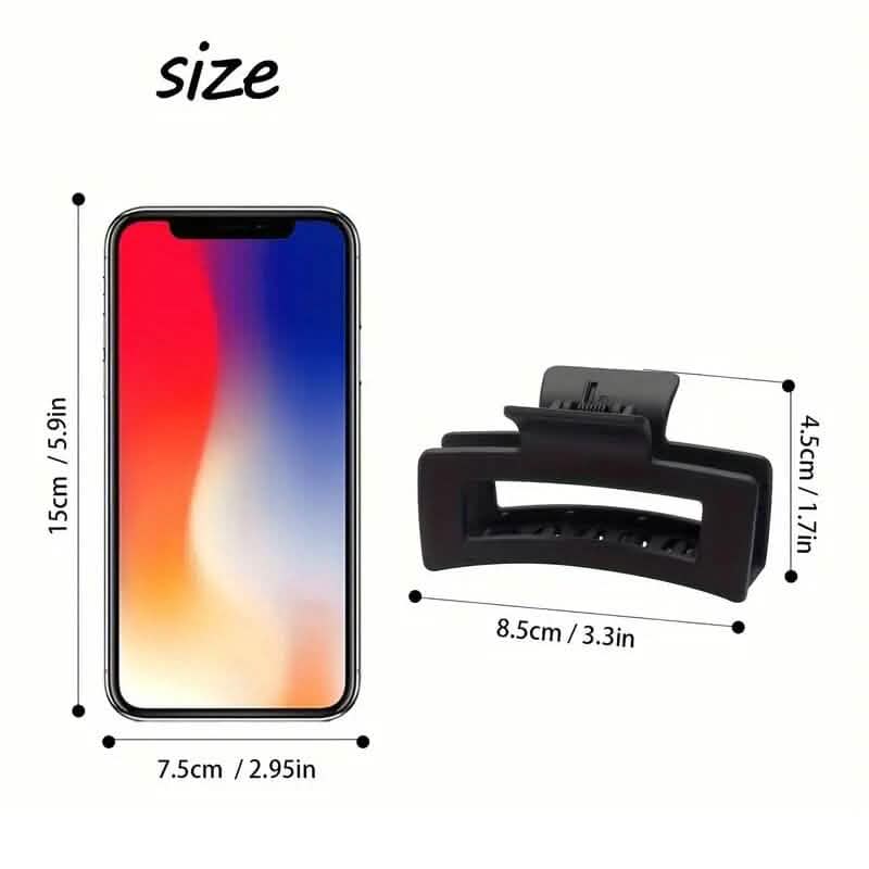 4-Piece: Solid Color Hairpin Clip Headbands & Hair Accessories - DailySale