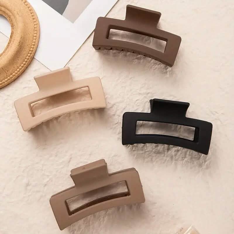 4-Piece: Solid Color Hairpin Clip Headbands & Hair Accessories - DailySale
