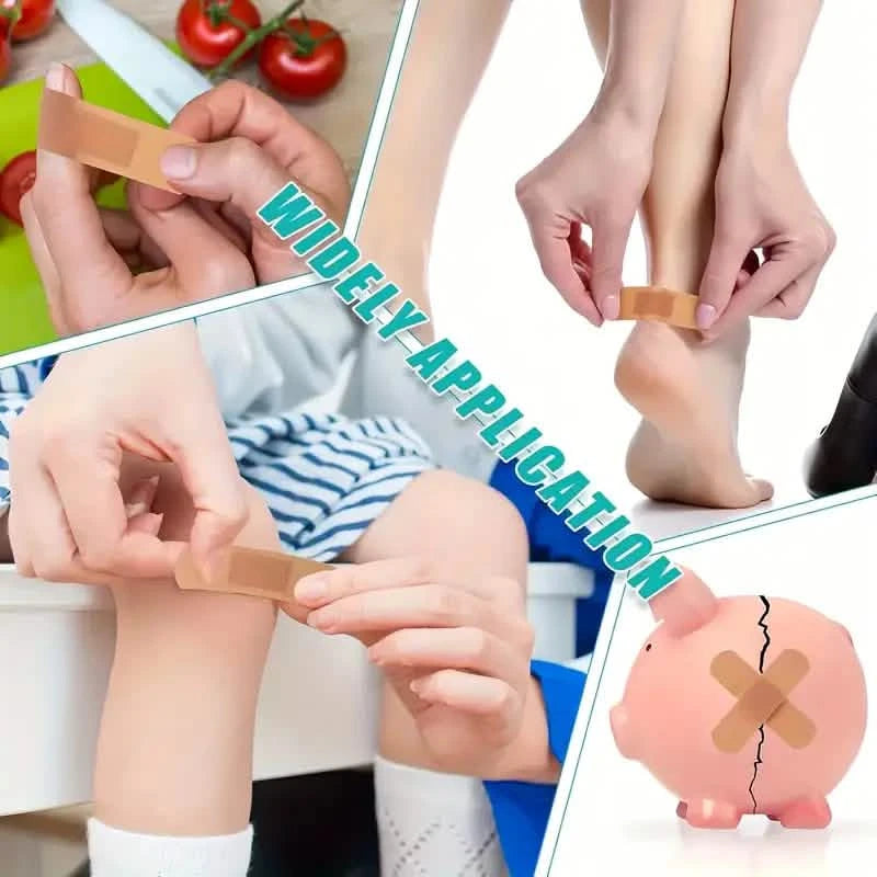 40-Pack: Adhesive Bandages, Assorted Waterproof Breathable Sterile Strips with Non-Stick Pad Wellness - DailySale
