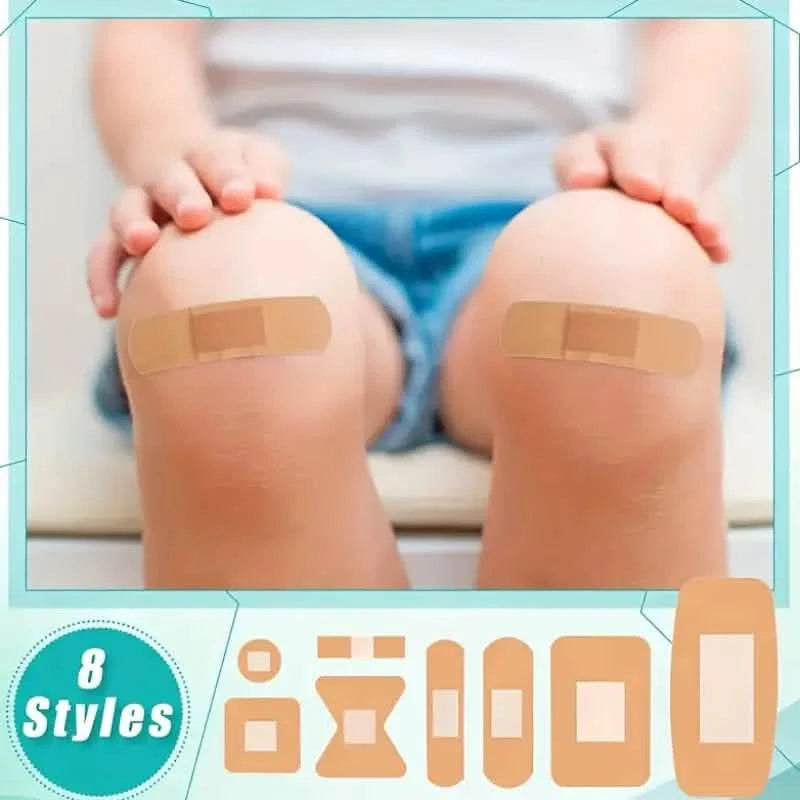 40-Pack: Adhesive Bandages, Assorted Waterproof Breathable Sterile Strips with Non-Stick Pad Wellness - DailySale