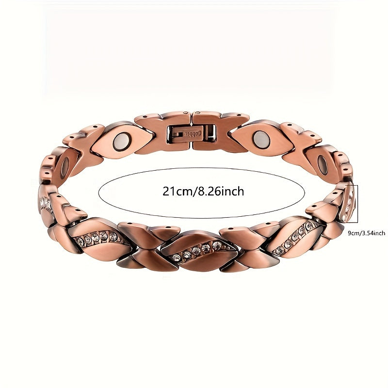 Magnetic Energy Therapy Pain Relief Copper Bracelet For Men And Women