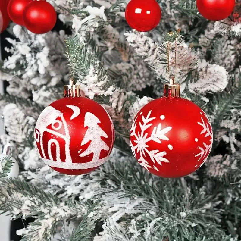 44-Piece Set: Christmas Decoration Colorful Ball Gift Box Set Holiday Decor & Apparel - DailySale