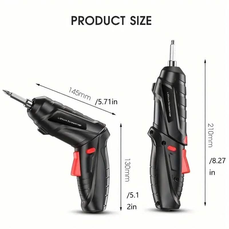 47-Piece Set: 3.6V Mini Household Electric Drill Power Tools Home Improvement - DailySale