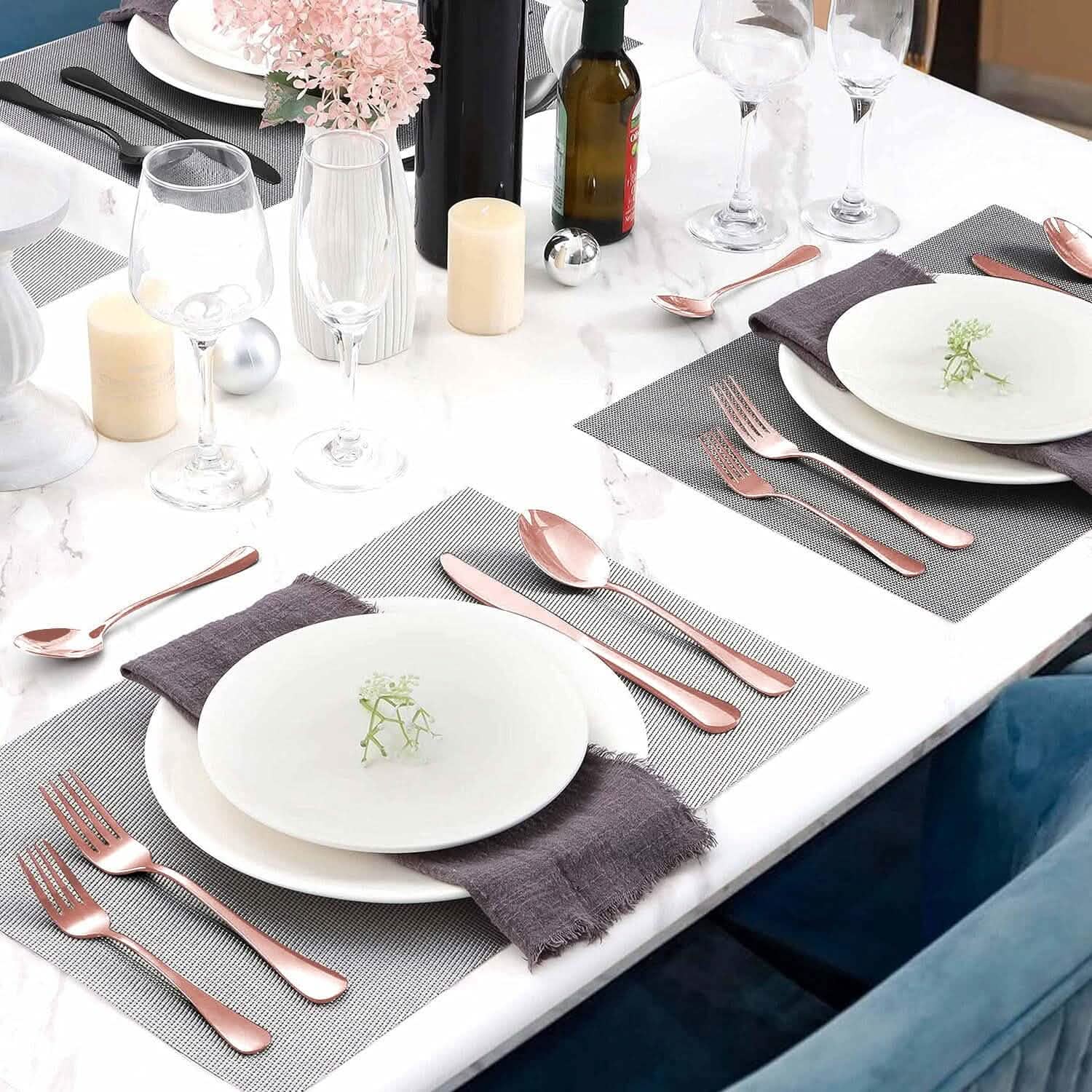 48-Piece: Stainless Steel Silverware Cutlery Set Wine & Dining - DailySale