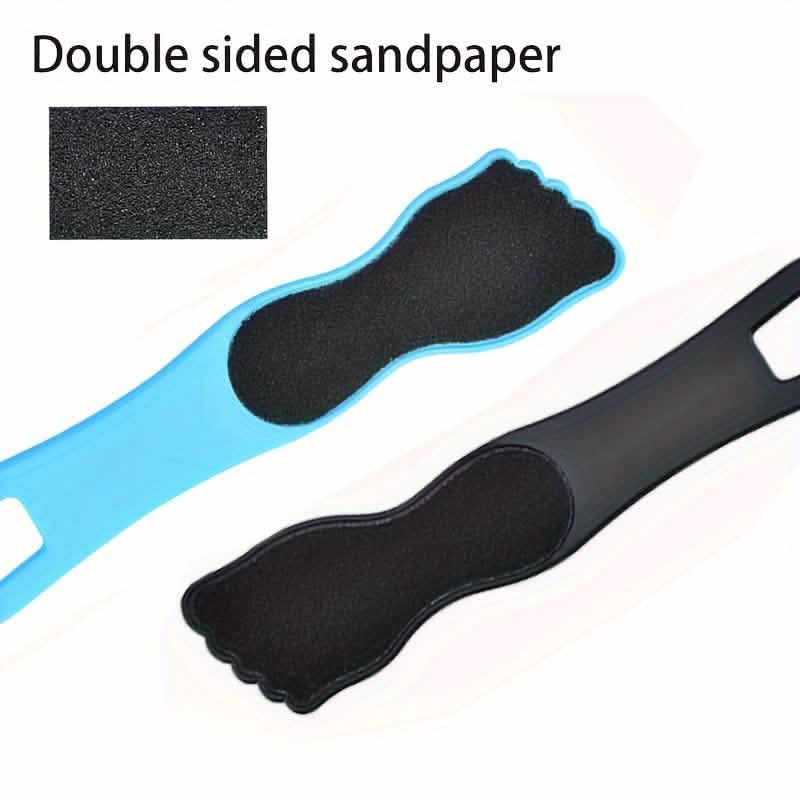 4-Piece Stainless Steel Foot File Set – Callus & Dead Skin Remover